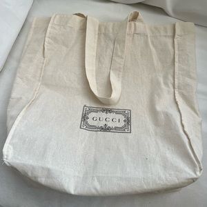 Gucci canvas tote